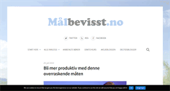 Desktop Screenshot of malbevisst.no